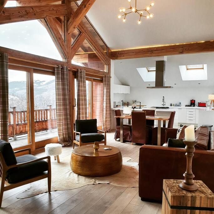 Chalet Entier 110M2 Avec Vue Et Sauna A 10 Min Des Pistes Sainte-Foy-Tarentaise Eksteriør billede